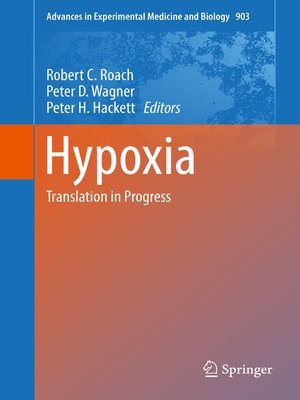 cover image of Hypoxia